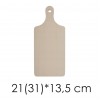 Medinė su rankenėle 21(31)*13,5 cm 